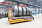 40 toneladas de batería de litio Carro de transferencia de energía de cama plana Líneas de producción transporte de materiales