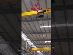 Sola grúa móvil eléctrica del OEM del estándar europeo de la grúa de arriba del EOT de la viga de Workshop1-10ton