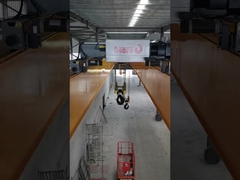 Grúa de doble viga de 5 t 5-40 m de envergadura con carrito de marcha superior