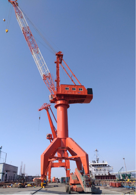 puerto compacto Crane For Loading porta del marco del palmo de los 8.5m-30m