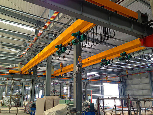 Grúa aérea de viga única con altura de elevación de 6-30 m y certificación CE ISO9001 2015