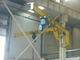 brazo Jib Crane del doble del palmo 500KG de los 2-6m ángulo de la ciénaga de 360 grados