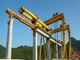 Lanzador ferroviario de alta velocidad Crane For Bridge Construction de la viga 1000T