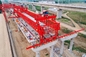Máquina segura del edificio de puente de la operación de 120 Ton Bridge Erecting Machinery Stable