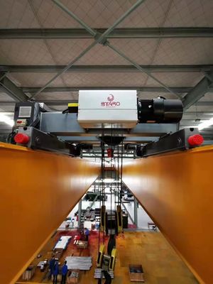Fabricante de grúas de doble viga de 20 toneladas/carros de viaje aéreos europeos de doble viga