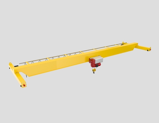 La elevación apresura 8/0.8 M/Min Single Beam Bridge Crane para el taller